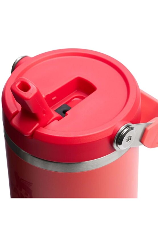 The Iceflow Flip Straw Tumbler 0.89L  30oz Unisex Kırmızı Outdoor Suluk 10-12043-076