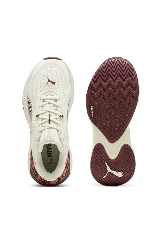 311739 PWR Hybrid TR Wns Floral Ri Spor Ayakkabı Krem