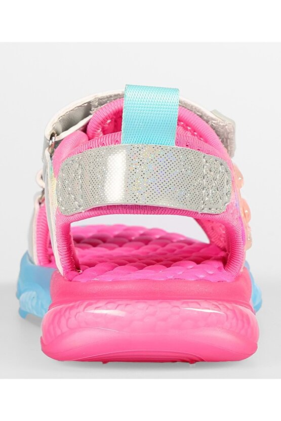 Can Ortopedik Işıklı Çocuk Sandalet FUŞYA