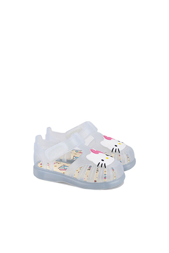 Tobby V.kitty Unisex Çocuk Beyaz Sandalet UNISEX ÇOCUK SANDALET S10268