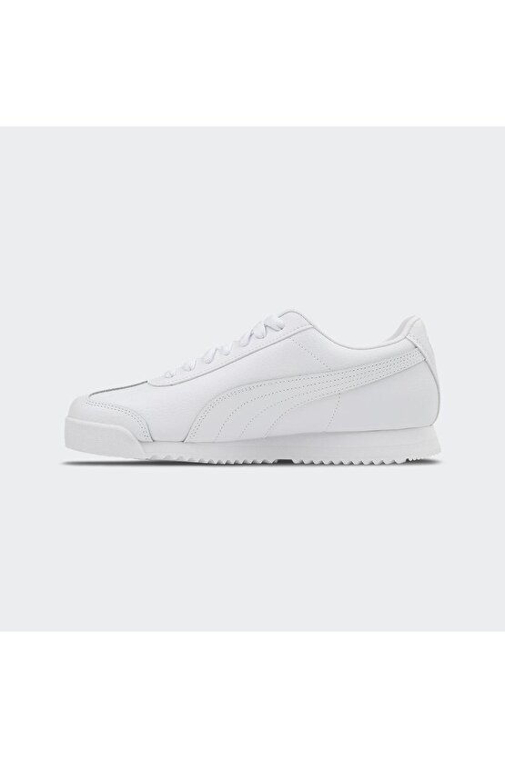 Erkek Sneaker Ayakkabı Roma 24 StandardPUMA White-Archive Green 39686803