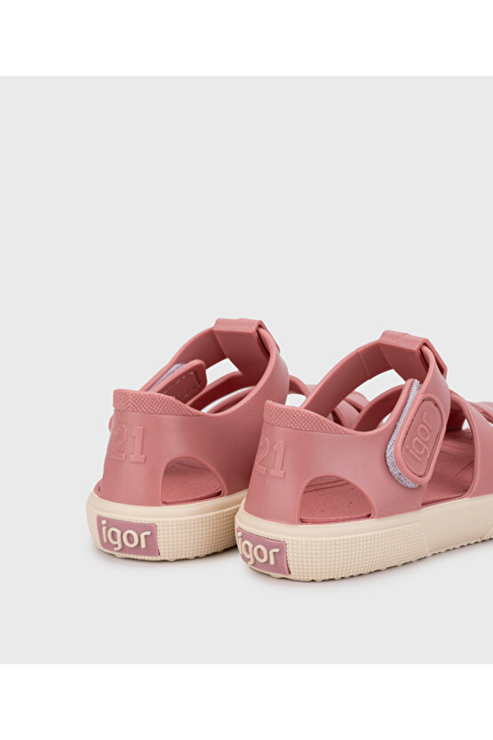 BAY YENİ PEMBE ÇOCUK SANDALET