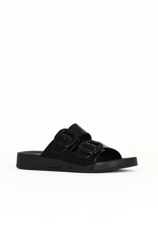 Siyah Habana Brillo Kadın Terlik S10334