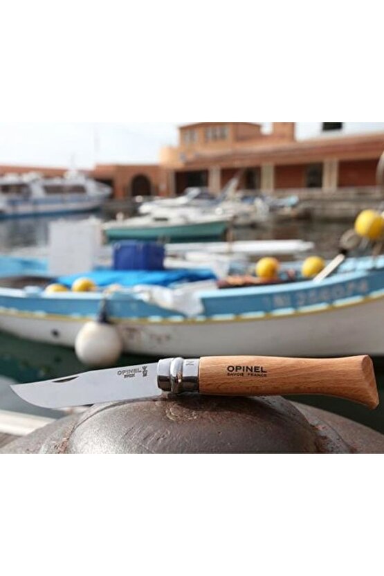 Inox 7 No Kayın Saplı Paslanmaz Çelik Çakı