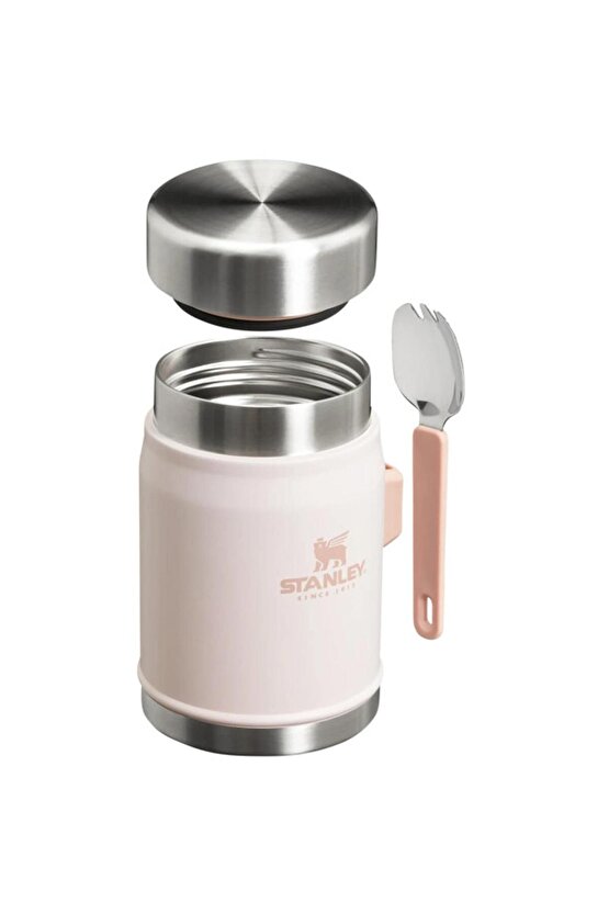 The Legendary Food Jar + Spork .4L  14oz Rose Quartz Yemek Termosu
