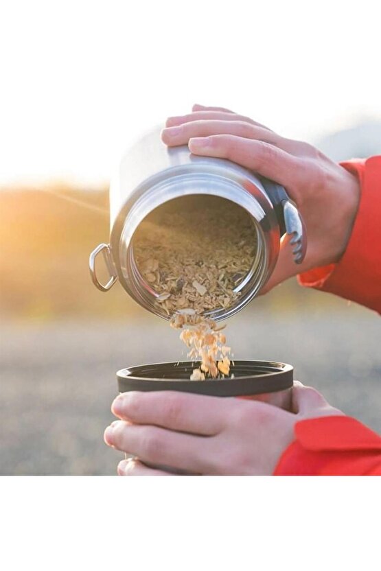 Adventure Çelik Yemek Termosu Kaşıklı 0,53 L