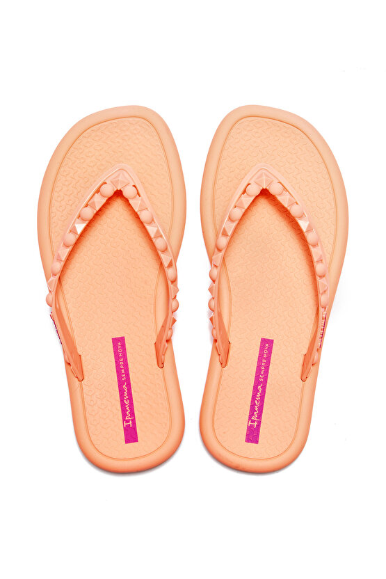 Meu Sol Kadın Parmak Arası Terlik  Açık Pudra 3542