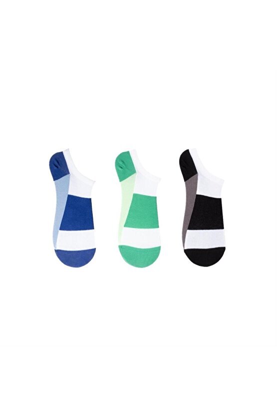 3 Çift Desenli Erkek Babet Çorap