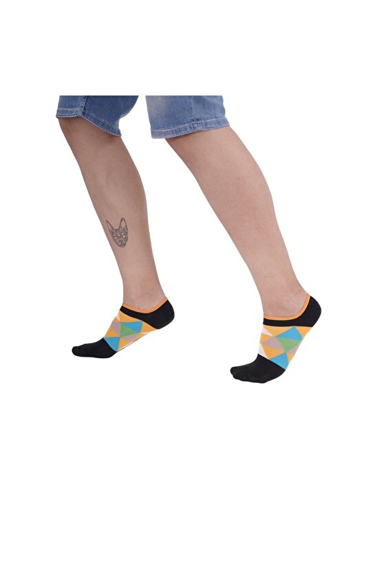 3 Çift Desenli Erkek Babet Çorap