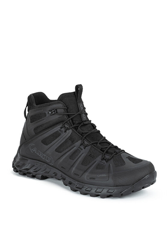 Erkek Selvatica Tactical Mıd Gore-Tex Suya Dayanıklı Ter Tutmayan Vibram Taban Siyah Outdoor