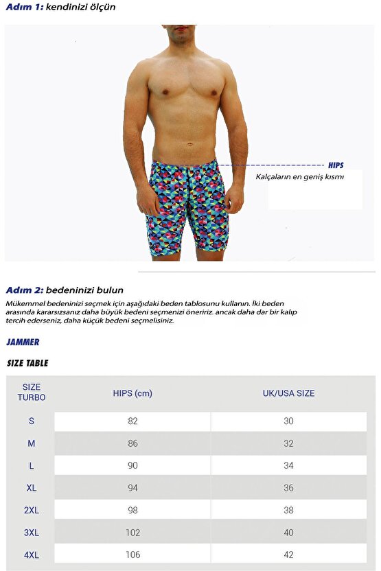 Erkek Mayo Jammer Desıng Tetrıs Waterpolo