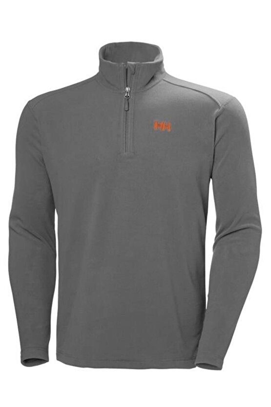 HH MOUNT Yarım Fermuar Polar HH12001 HHA.971 Gri-S