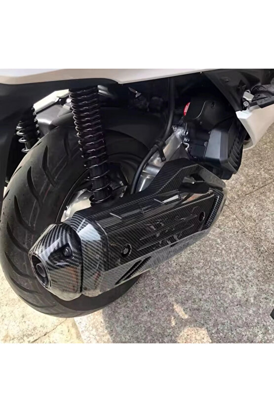 Pcx Ekzoz Koruma Kapağı Karbon Kaplama 2021-2024 Arası