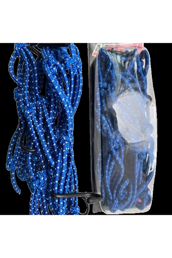 Kask Filesi Metal Kancalı Fosforlu Mavi Kalın Tip