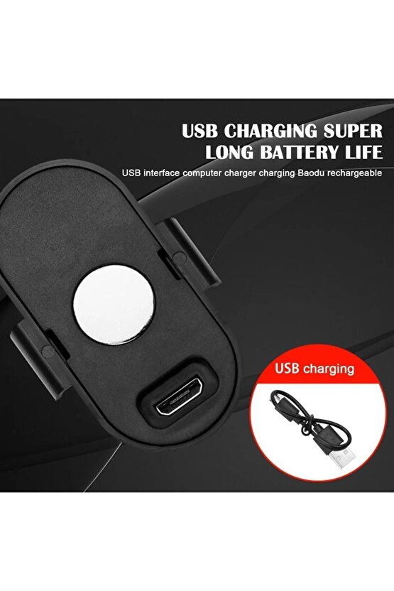 Motor Drone Uçak Kanadı Led Şarjlı Kablosuz Mini Led Çakarlı Lamba