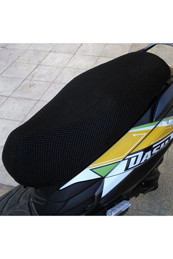 TEX 2066 Motosiklet Ve Scooter Siyah Fileli Maxi Ve Küçük Sele Kılıfı 2XL Beden