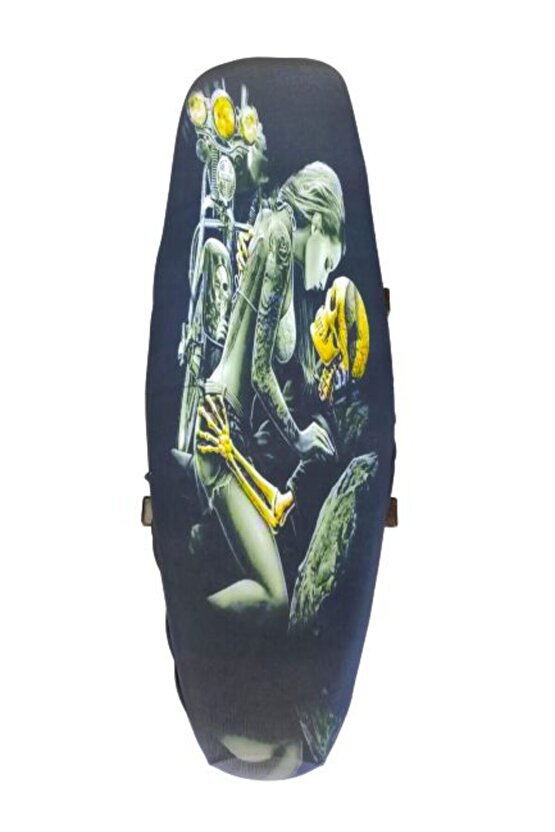 YM Üniversal Sele Oturak Koltuk Kılıfı Genç Kız Kurukafa