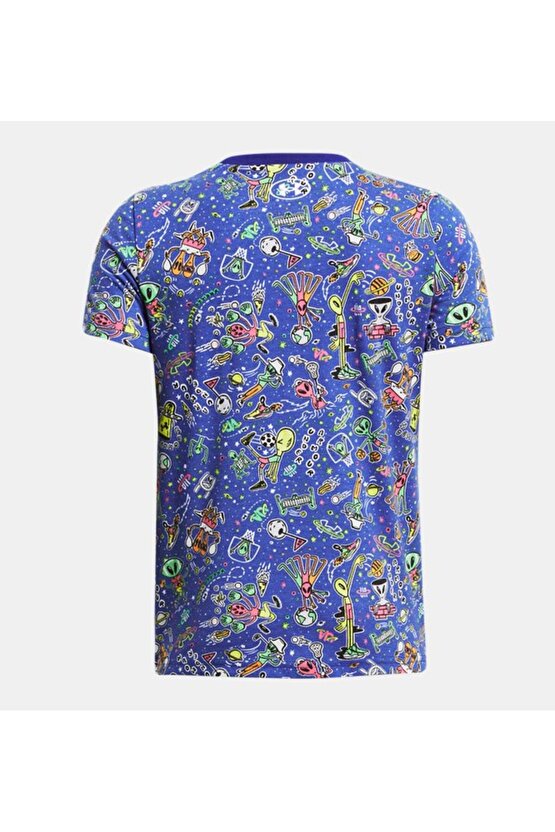 Erkek Çocuk UA Alien All Sports Kısa Kollu 1383597-401
