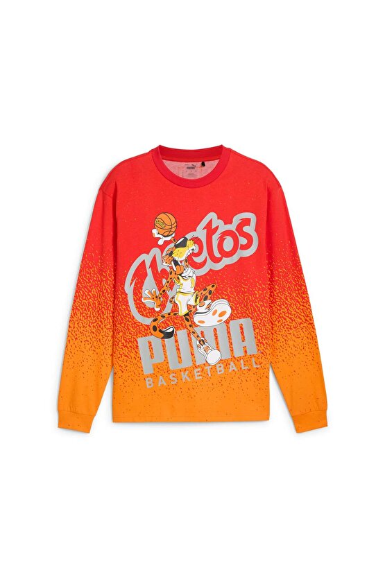 HOOPS x CHEETOS Uzun Kollu T-shirt