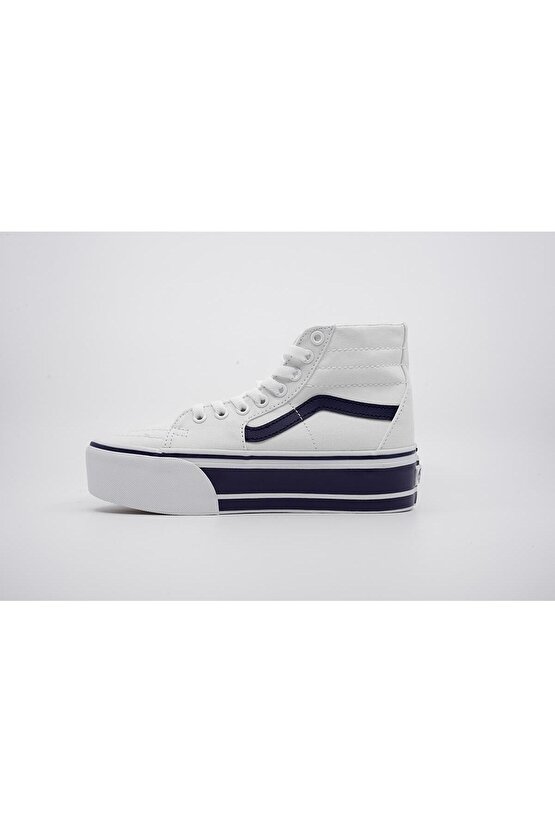 Ua Sk8-hi Tapered Stackform Lacivertbeyaz Unisex Vn0a5jmknwd1