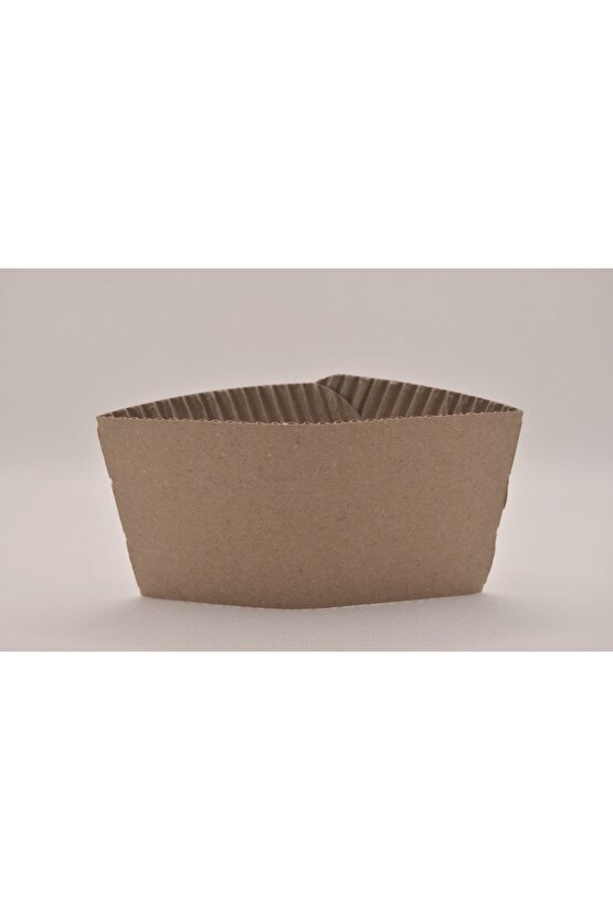 Karton Bardak Tutacağı - Bardak Ceketi (SLEEVE) - 8 Oz Ve 12 Oz Uyumlu 50 Adet