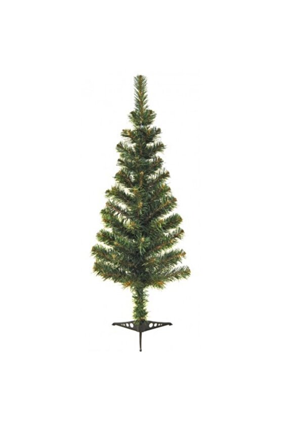 Yılbaşı Ağacı 120 Cm Çam Ağacı New Year Yeni Yıl 130 DAL METAL BORU GÖVDE KUTULU