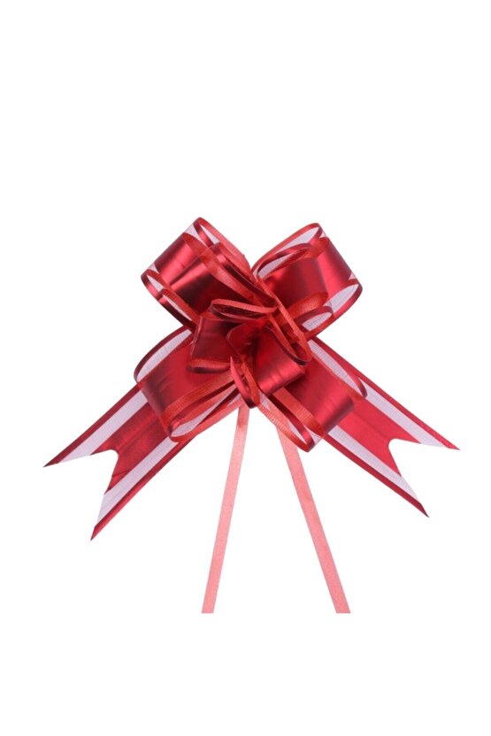 Kırmızı Çekme Fiyonk 10lu