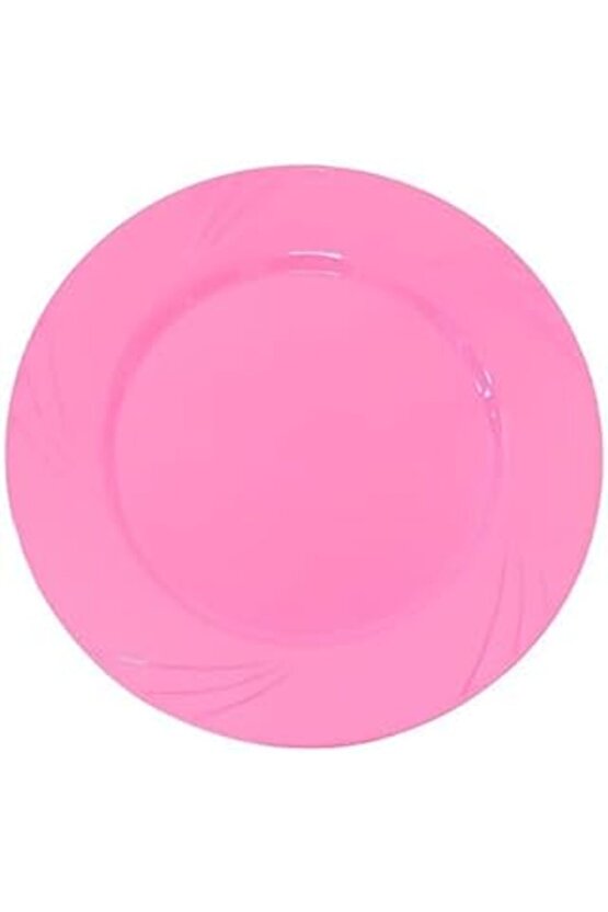 Pembe Kristal Mika Tabak 6 Adet