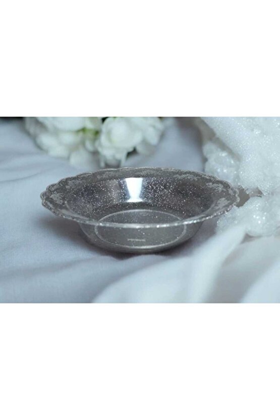 Mika Tabak& Parti Tabak&parti Mika Tabak & Doğum Günü Tabak & Plastik Çorba Tabakkase 19 Cm 6 Adet