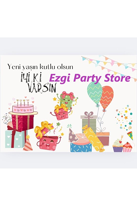 Mavi Renginde 22cm 25li Parlak Tabak Renkli Dayanıklı Plastik Doğum Günü Parti Tabağı