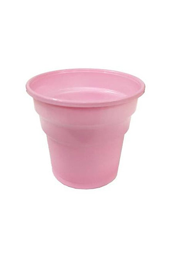 Pembe Plastik Tabak - Bardak - Çatal Seti 25 Kişilik