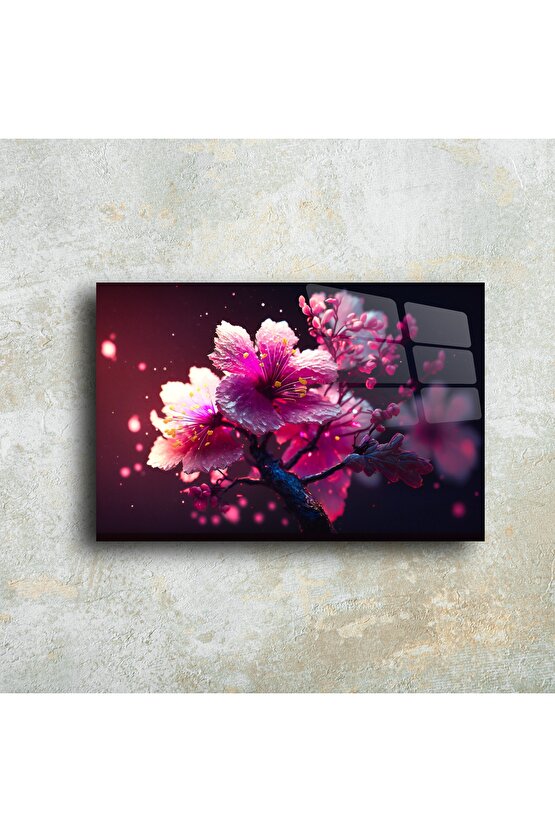 Sakura Çiçeği Duvar Sanatı