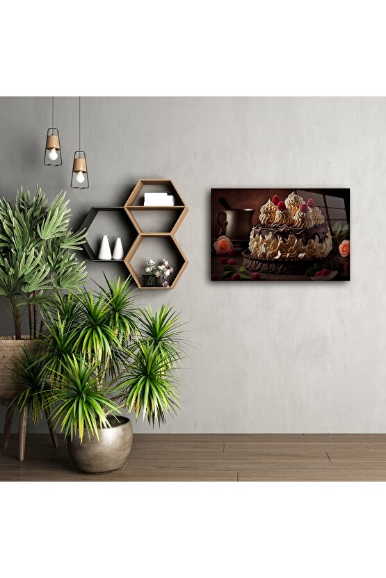 Modern Cam Duvar Tablo Seti