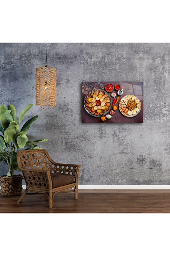 Modern Cam Tablo Duvar Dekoru