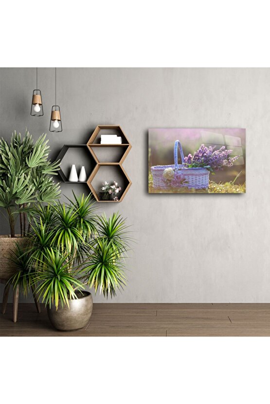 Lavanta Sepeti Duvar Tablosu