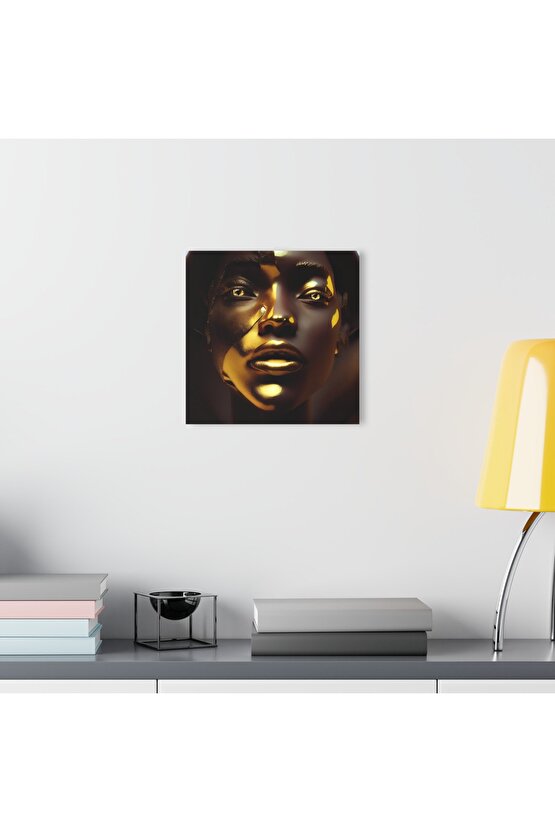 Kadın Model Cam Tablo Duvar Dekoru 18