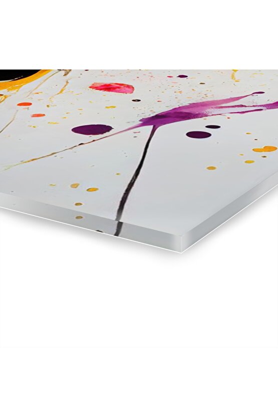 Kadın Model Cam Tablo Duvar Dekoru 7