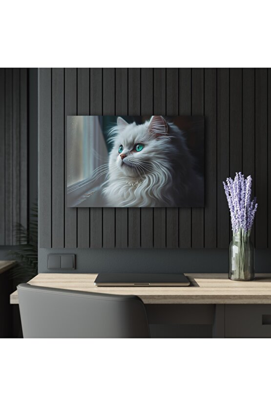 Kedi Cam Tablo Duvar Dekoru