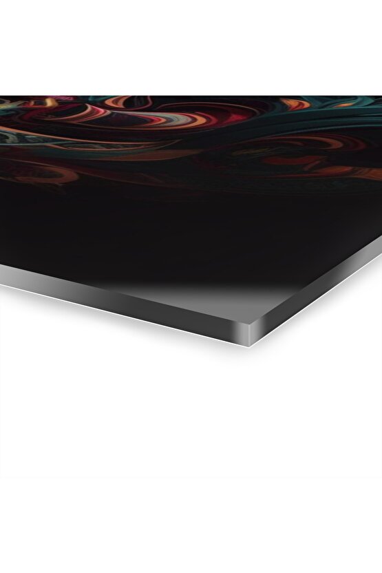 Arapça Yazı Kuran-ı Kerim İslam Cam Tablo Duvar Dekoru 4