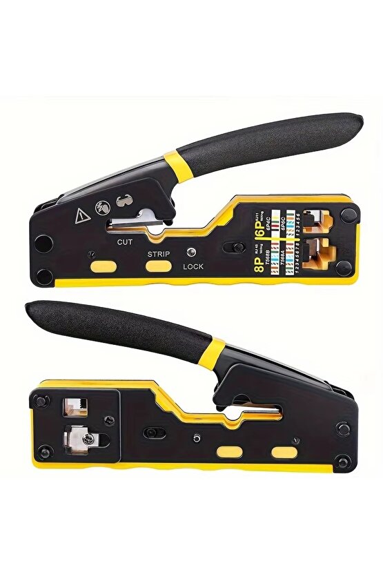 Profesyonel Rj45 Sıkma Pensesi Rj11-Rj45