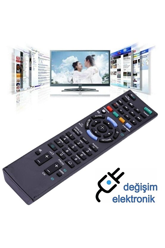 Sony Kdl-40w5820 Uyumlu Lcd Led Tv Kumandası