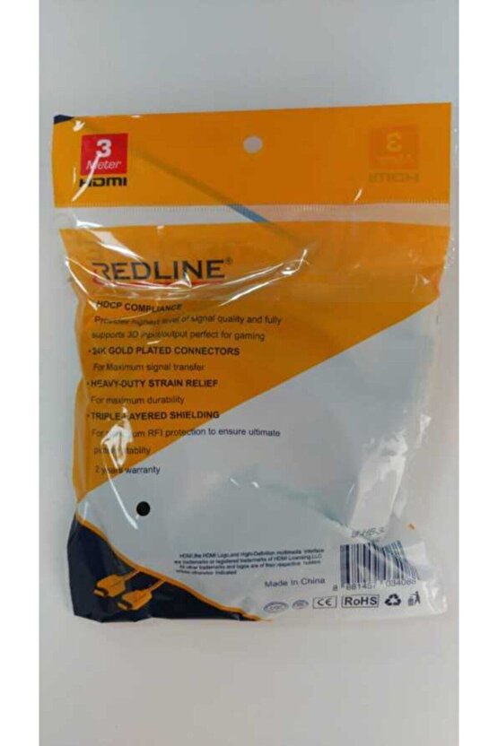 3 mt Hdmi Kablo