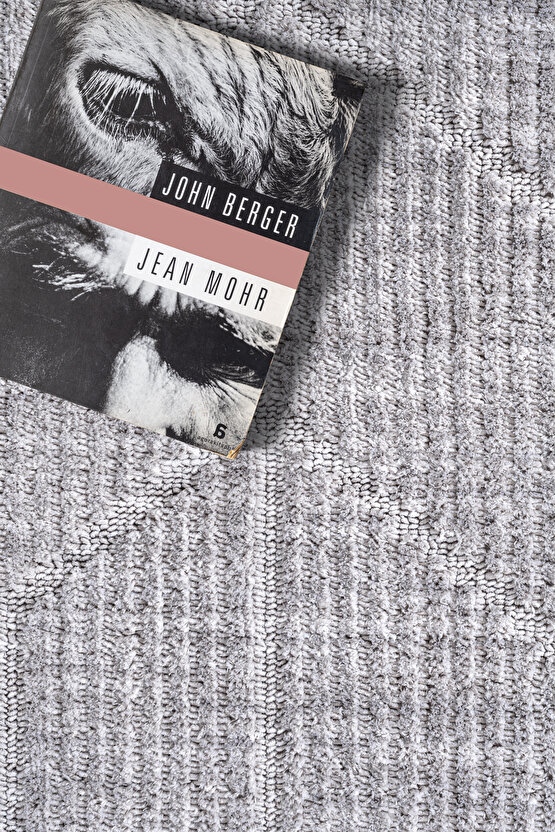 Yalın Bukle Salon Halısı Hav Vermez Mutfak Halısı Çocuk Odası Halısı Koridor 5579 GRİ