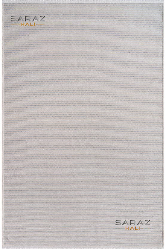 Dizayn Şönil Dokuma Kayma Yapmaz Makinede Yıkanabilir Leke Tutmaz Kesme Bohem Kilim Krem