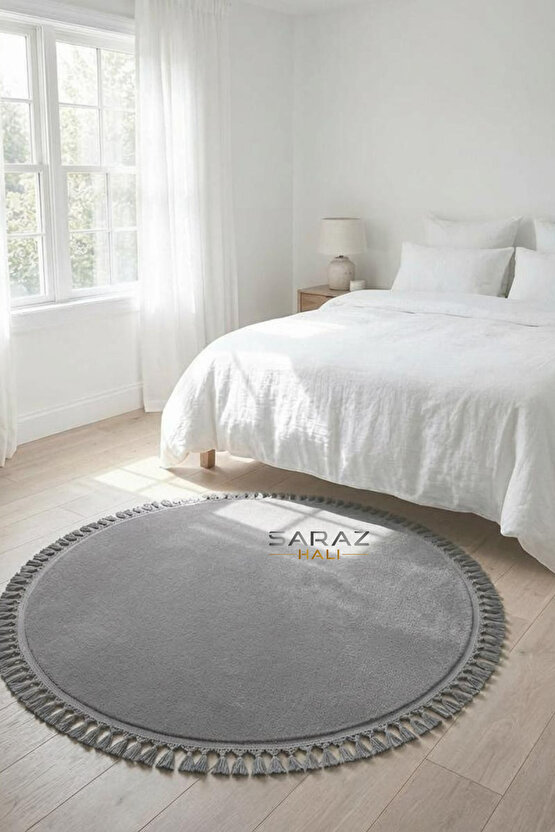 Comfort Peluş Puffy Lux Gri