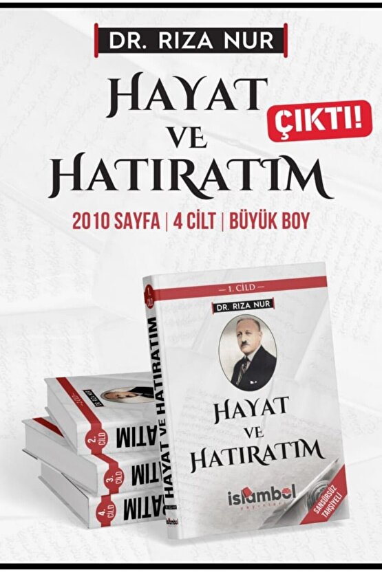 Hayat ve Hatıratım 4 Cilt Takım
