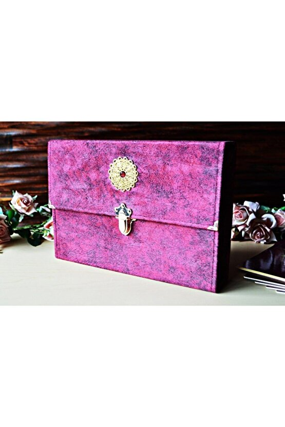 KOPYA - Hatim Cüzü Hatim Seti 30 Cüzü Rahle Boy 20x28 Bordo Kadife Kuranı Kerim Mevlit Hediyeliği