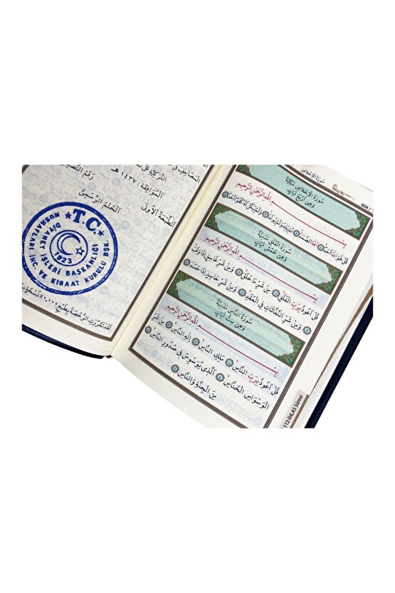 Ayfa Mühürlü Çanta Boy Fermuarlı Kılıflı Kuranı Kerim Pembe ( Ebat : 12 X 16 Cm )