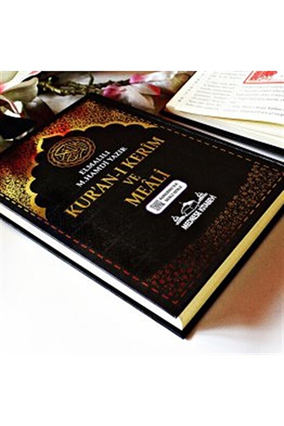 Kuranı Kerim Türkçe Meali Cami Boy 25x34 Mealli Kuran Siyah Telefonda Sesli Dinleme Diyanet Mühürlü