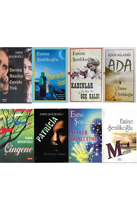 Emine Şenlikoğlu Kitaplığı 24 Kitap Set